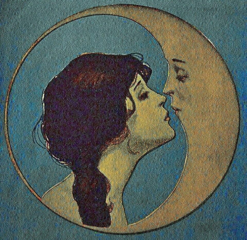 La bise à la Lune