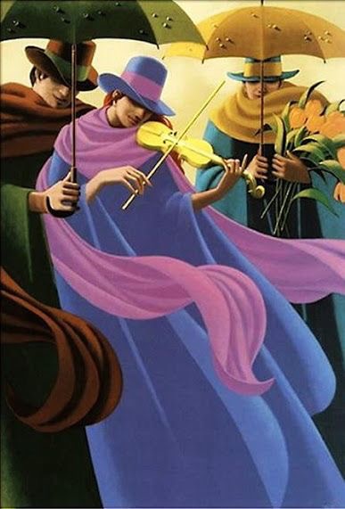 La fille au violon doré