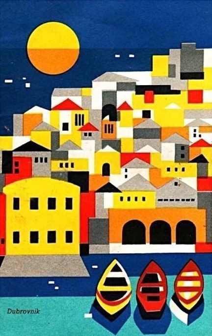 Les maisons d’ocres et de pastels
