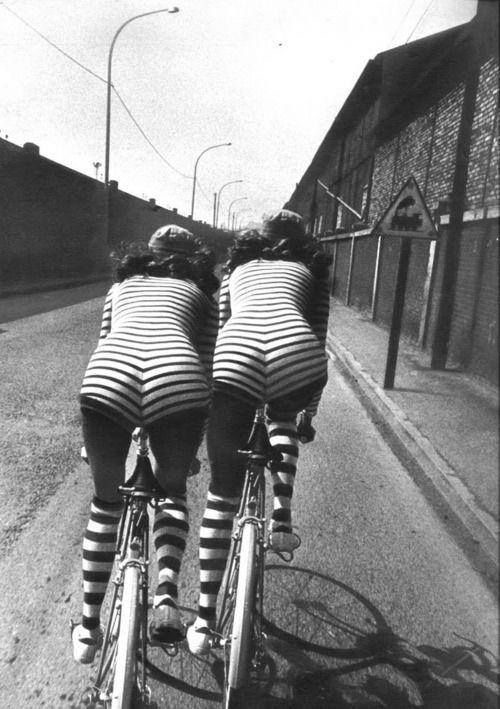 Le vélo à rayures