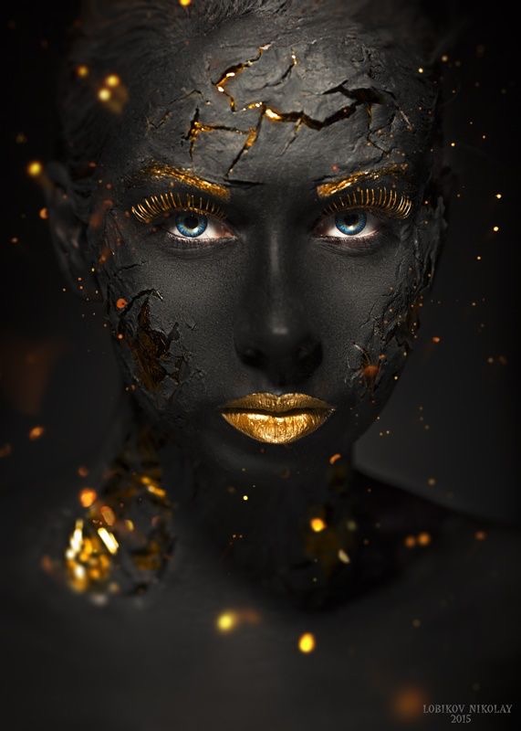La femme à dorer
