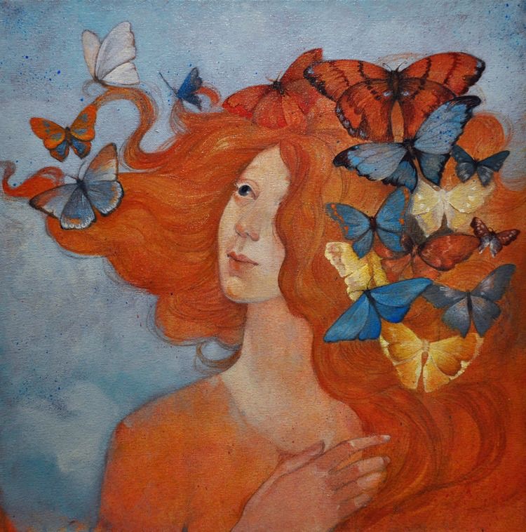 La couronne de papillons