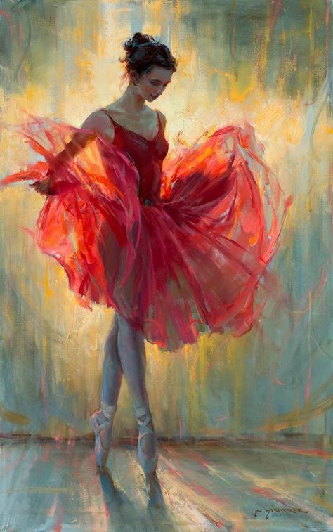 La ballerine en rouge