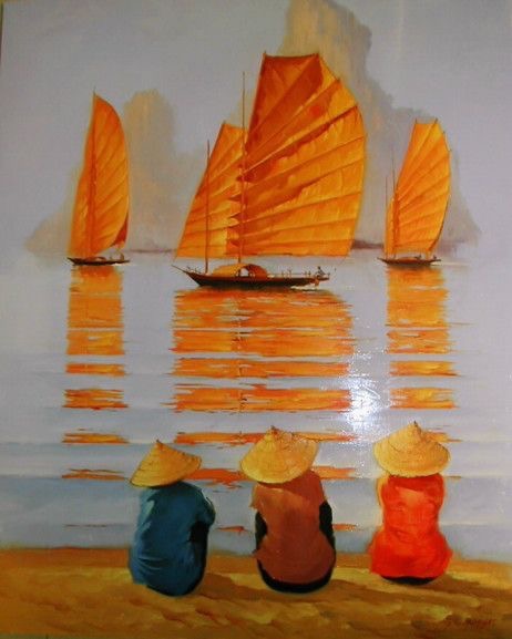 Les trois jonques
