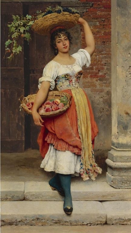 La marchande de pèches