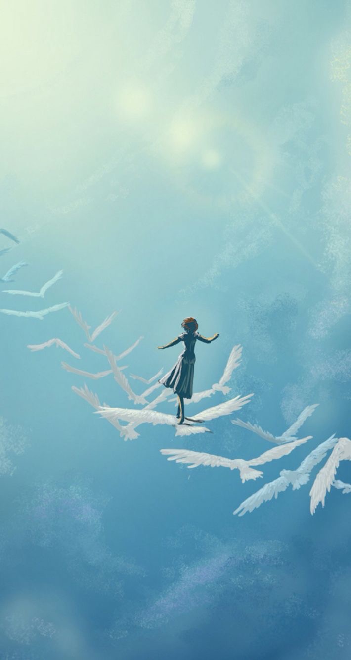 Descendre avec les oiseaux