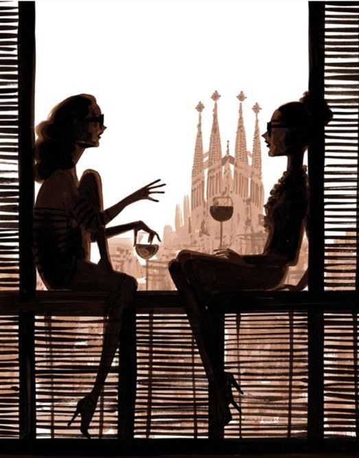 Le verre entre copines