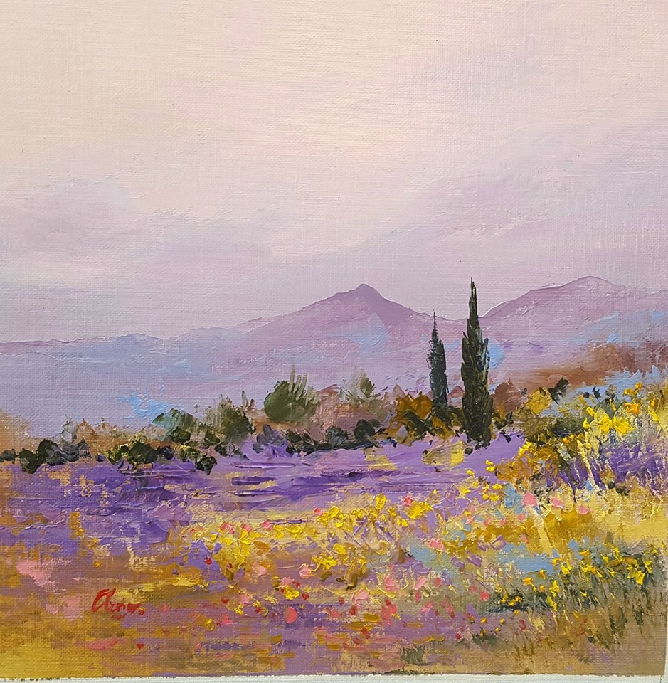 Sur une route de provence
