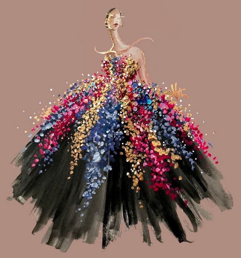 Rêve de pétales et de plumes