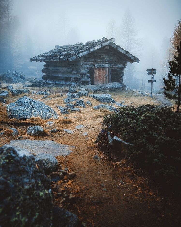 La vieille maison bleue