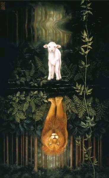Le lion dans l’agneau
