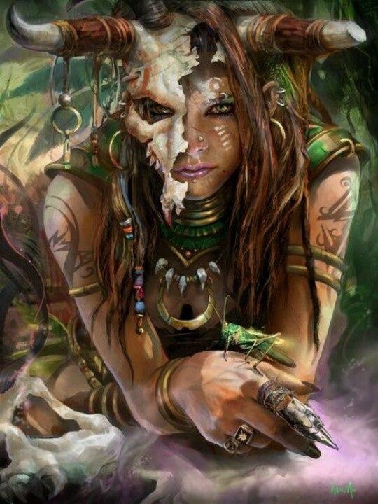 La femme des bois