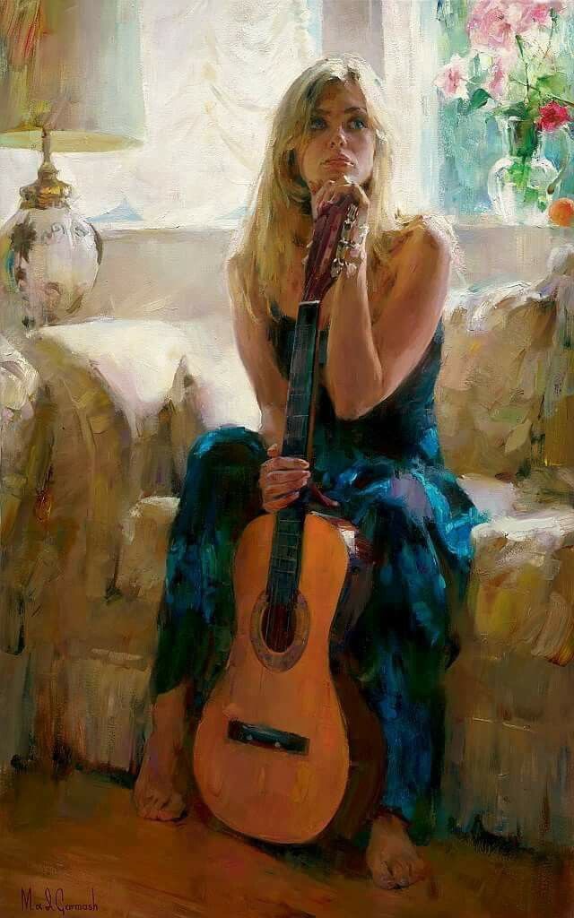 Le blues de la guitariste