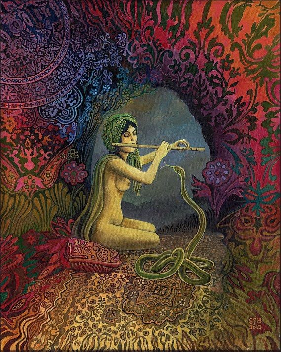 La charmeuse de serpent