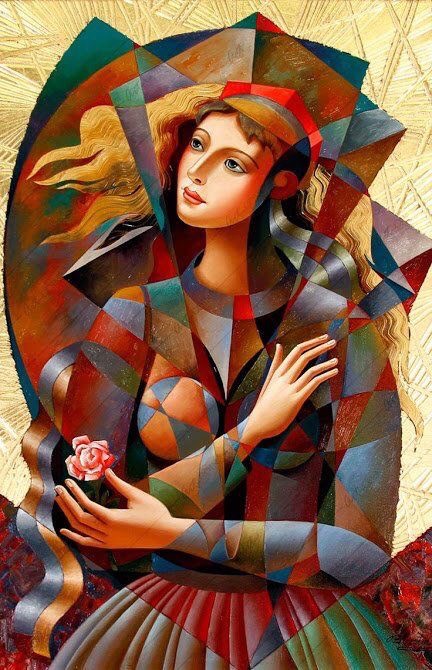 Rose vierge