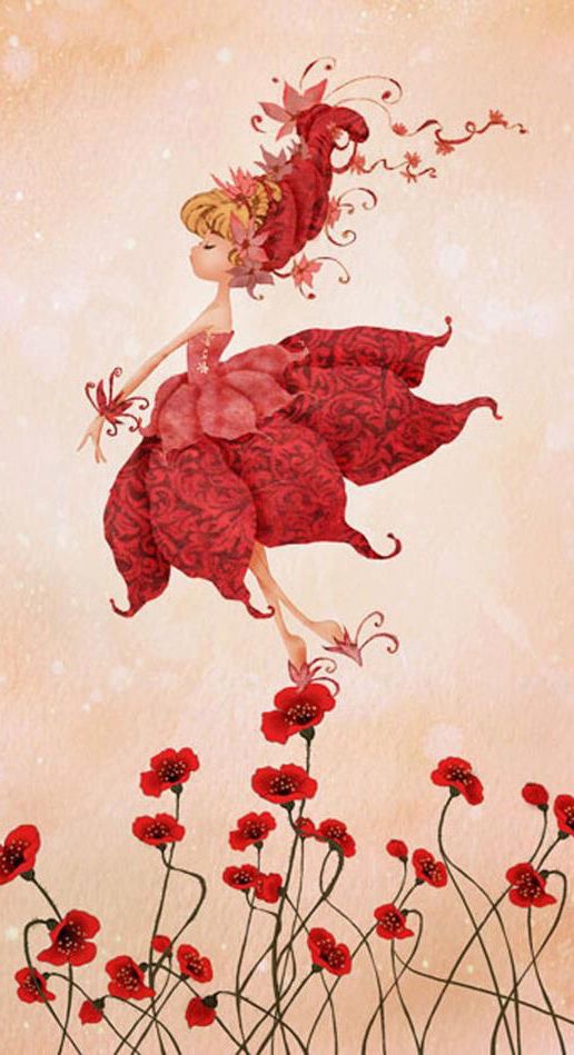 Les fleurs de joie du lundi fou