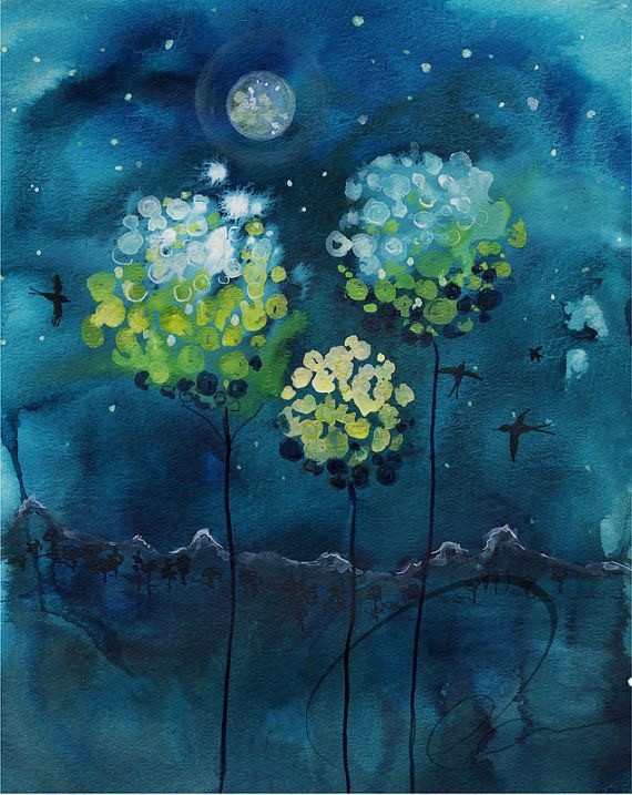 Les fleurs de pleine lune