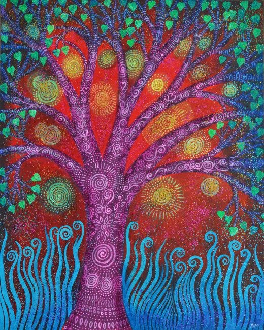 L’arbre cœur de lumière