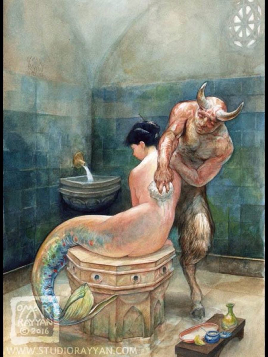 Le bain de la sirène