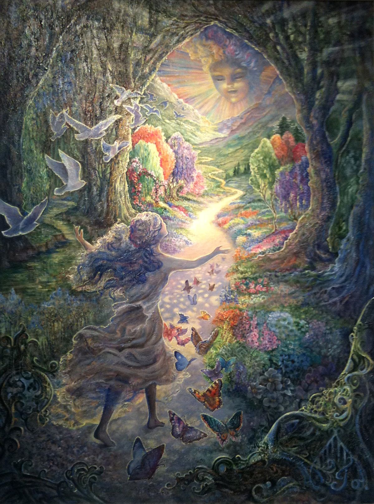 La lumière du présent