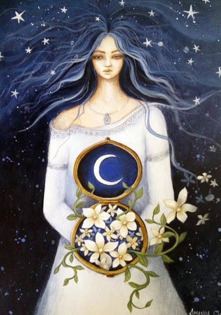 La lune vierge