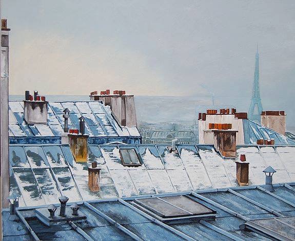 Sur les toits de Paris