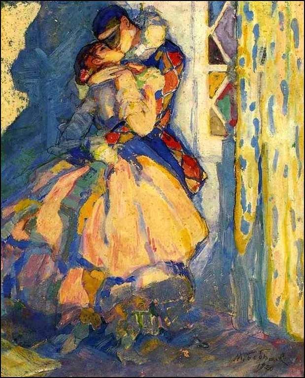 Arlequin et Colombine