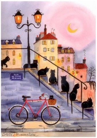 Rue du chat perché