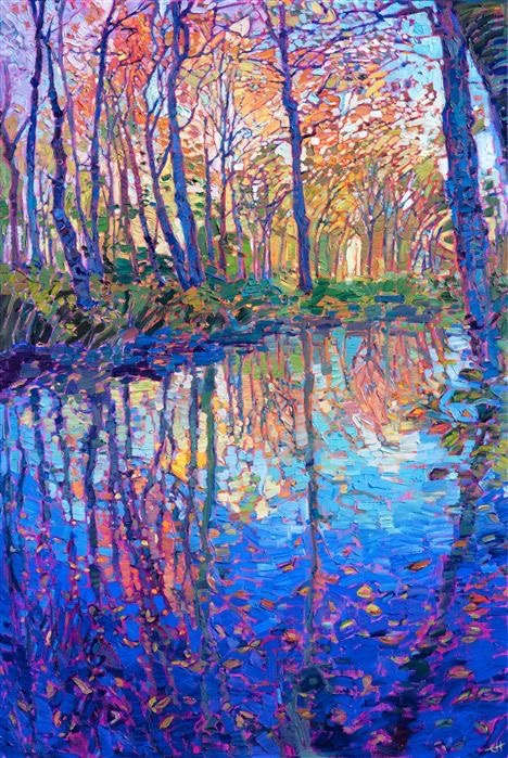 Les reflets impressionnants