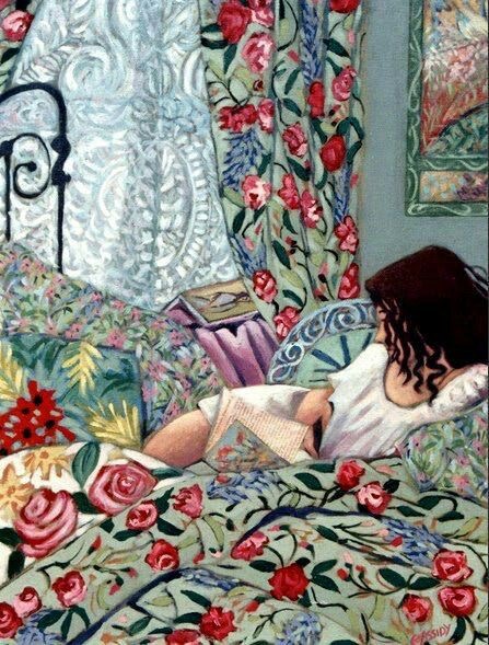 Femme qui lit - 1