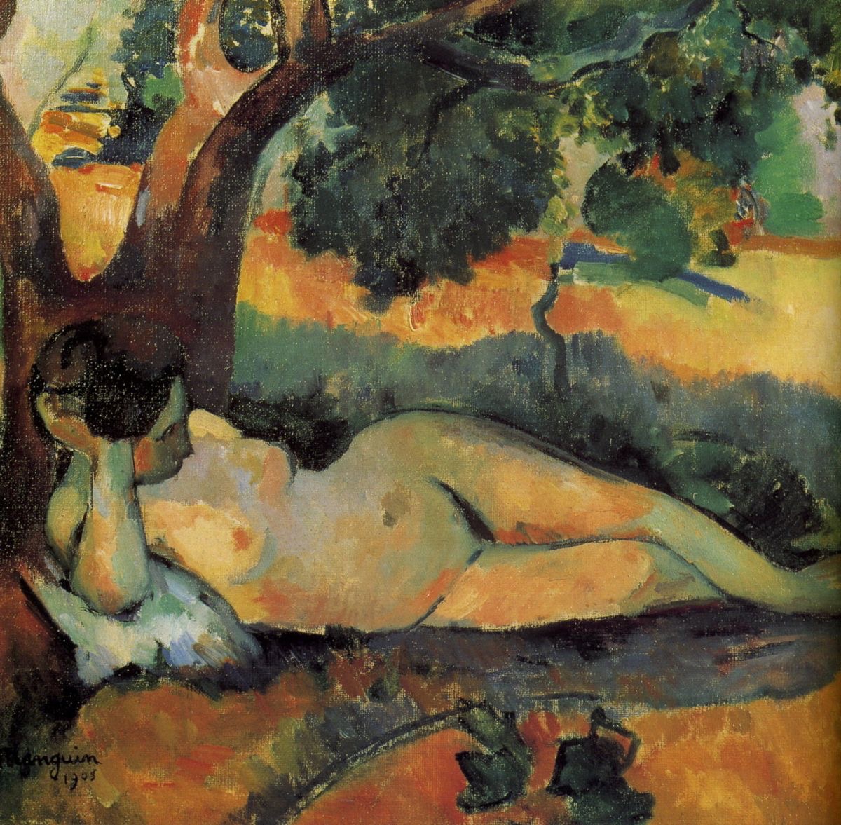 La sieste à l’ombre