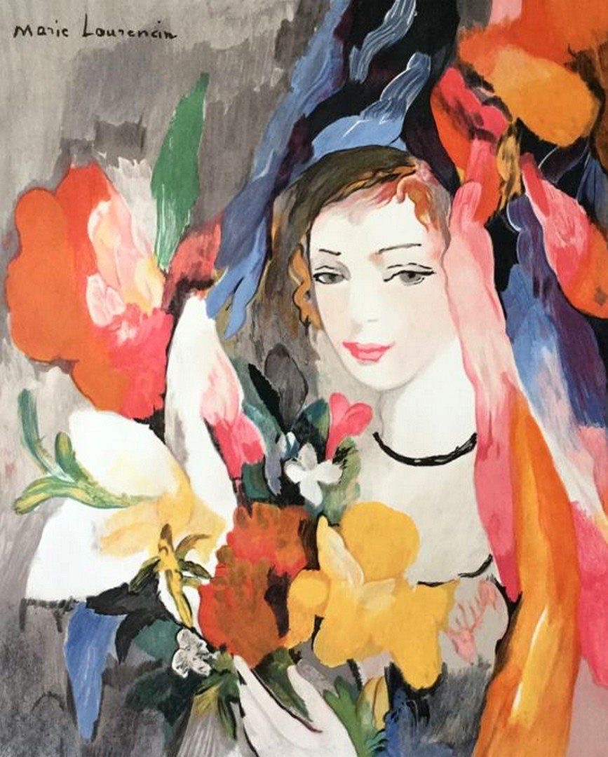 Femme fleur