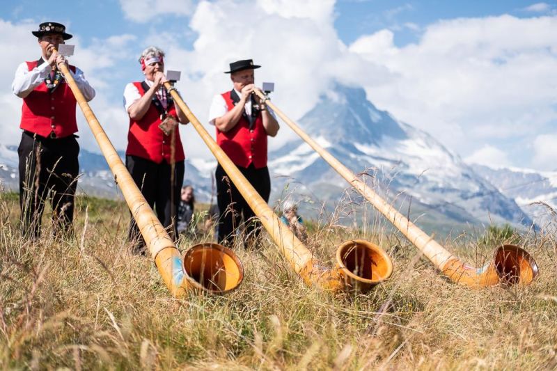 A toast for Switzerland