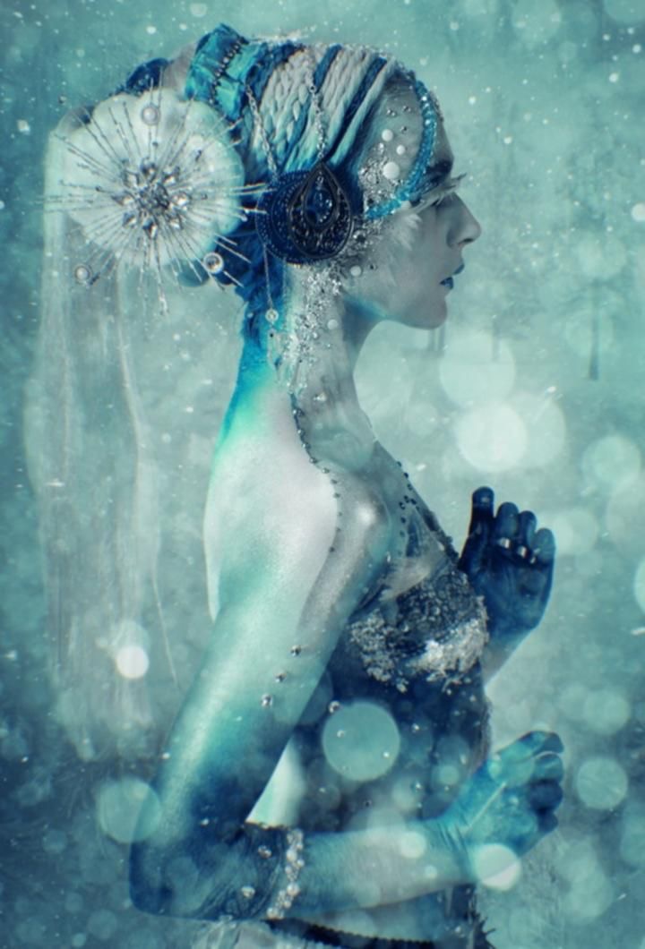 La femme bleue