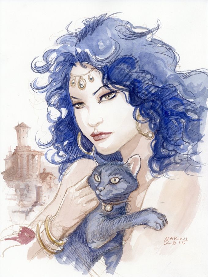La chatte bleue - 1