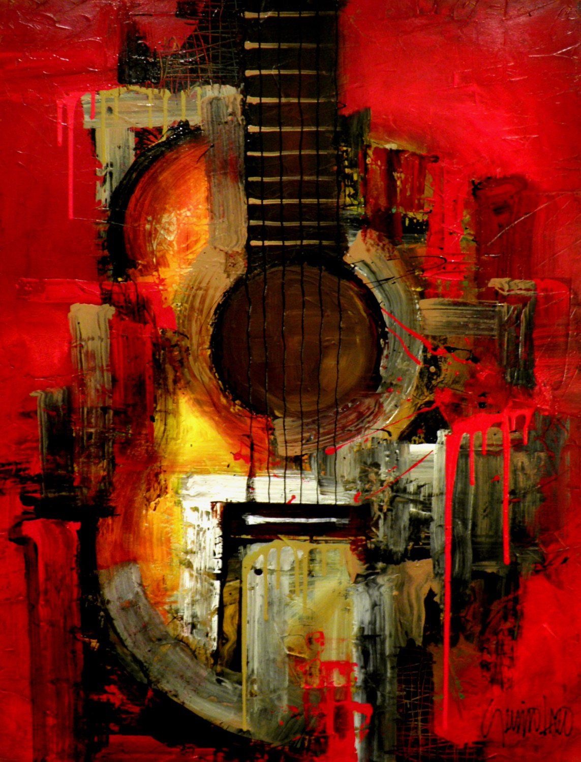 La guitare rouillée