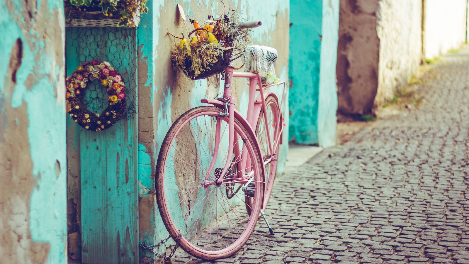 Le vélo rose