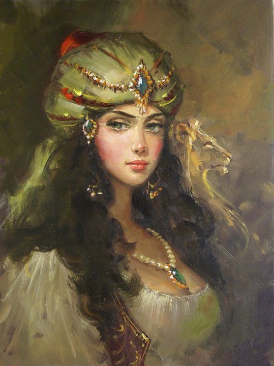 La femme au regard de lionne