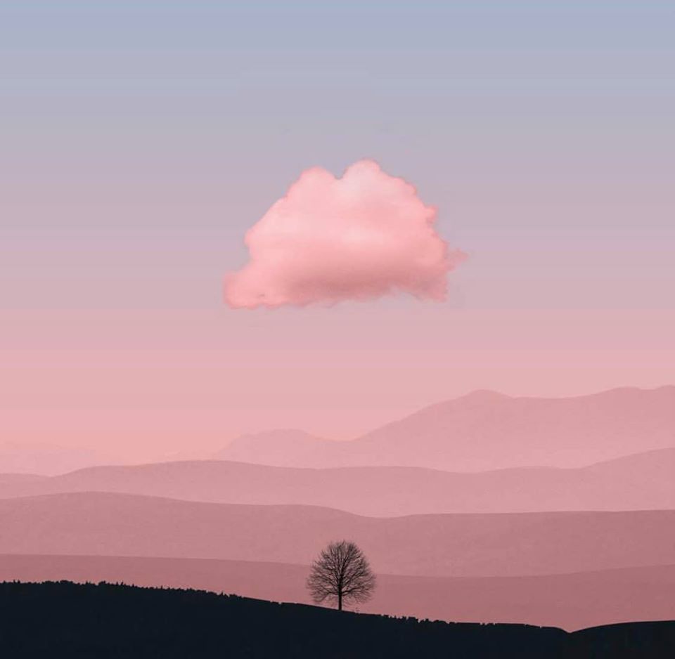 Nuage rose
