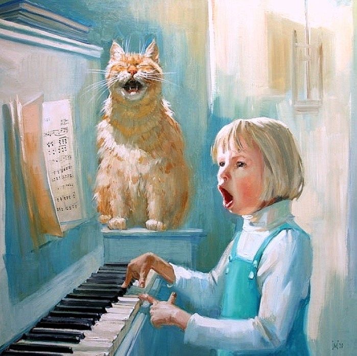 Le cours du chat