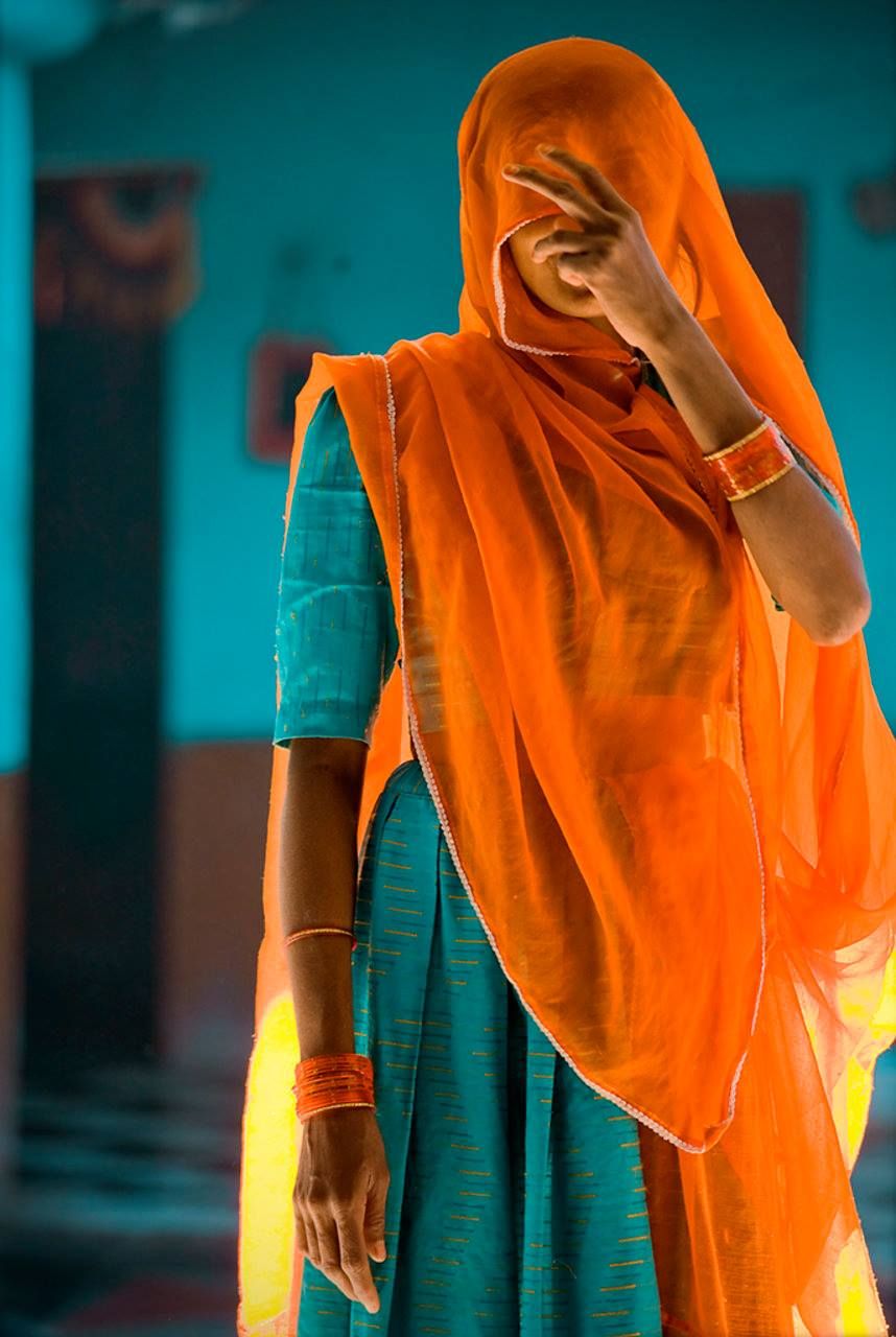Voile orange - 1