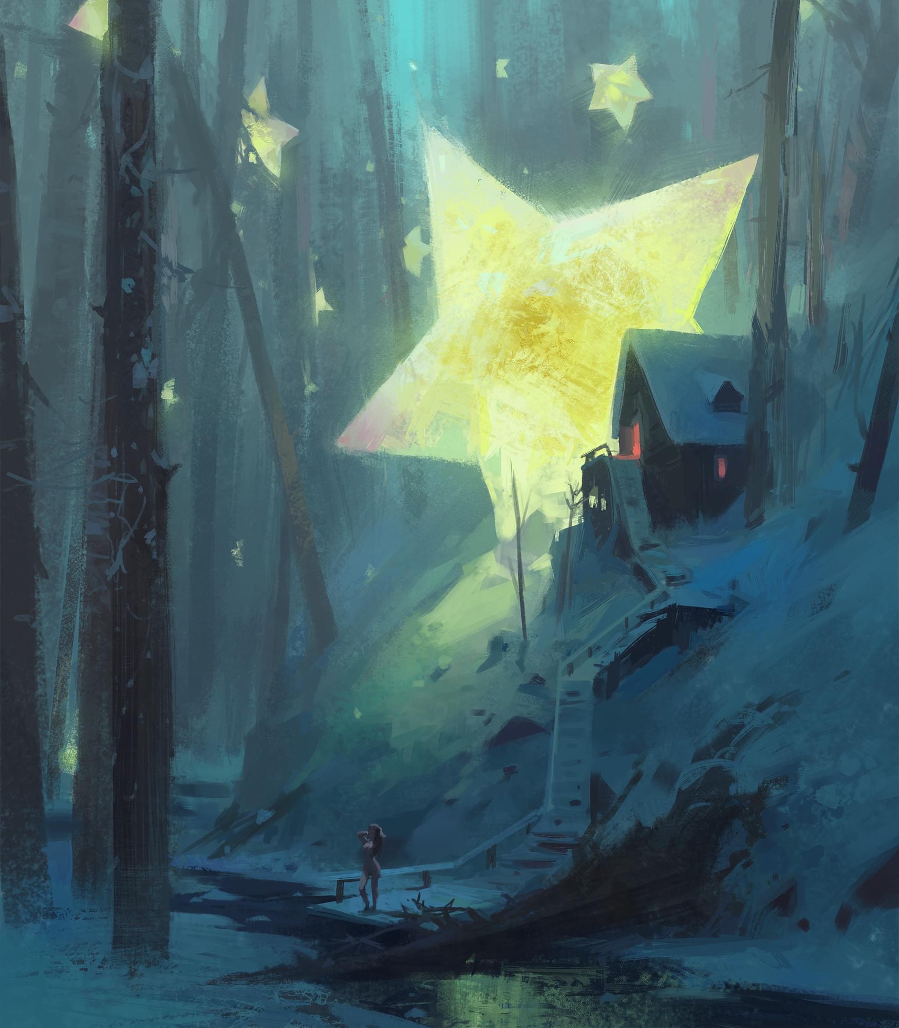 La nuit des étoiles tombantes