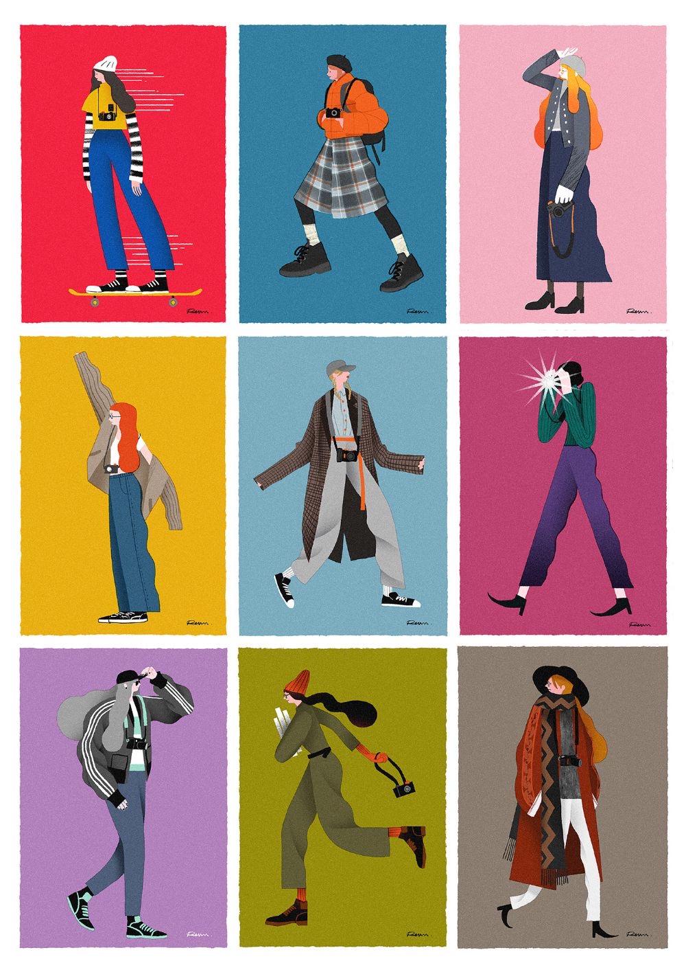 Les femmes qui marchent - 3