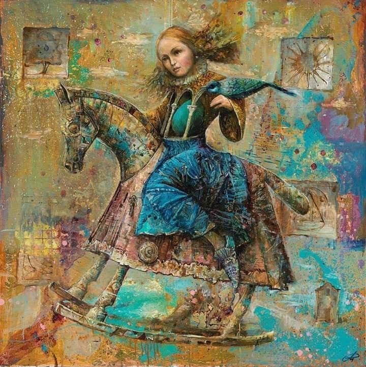 Le cheval à bascule - 1