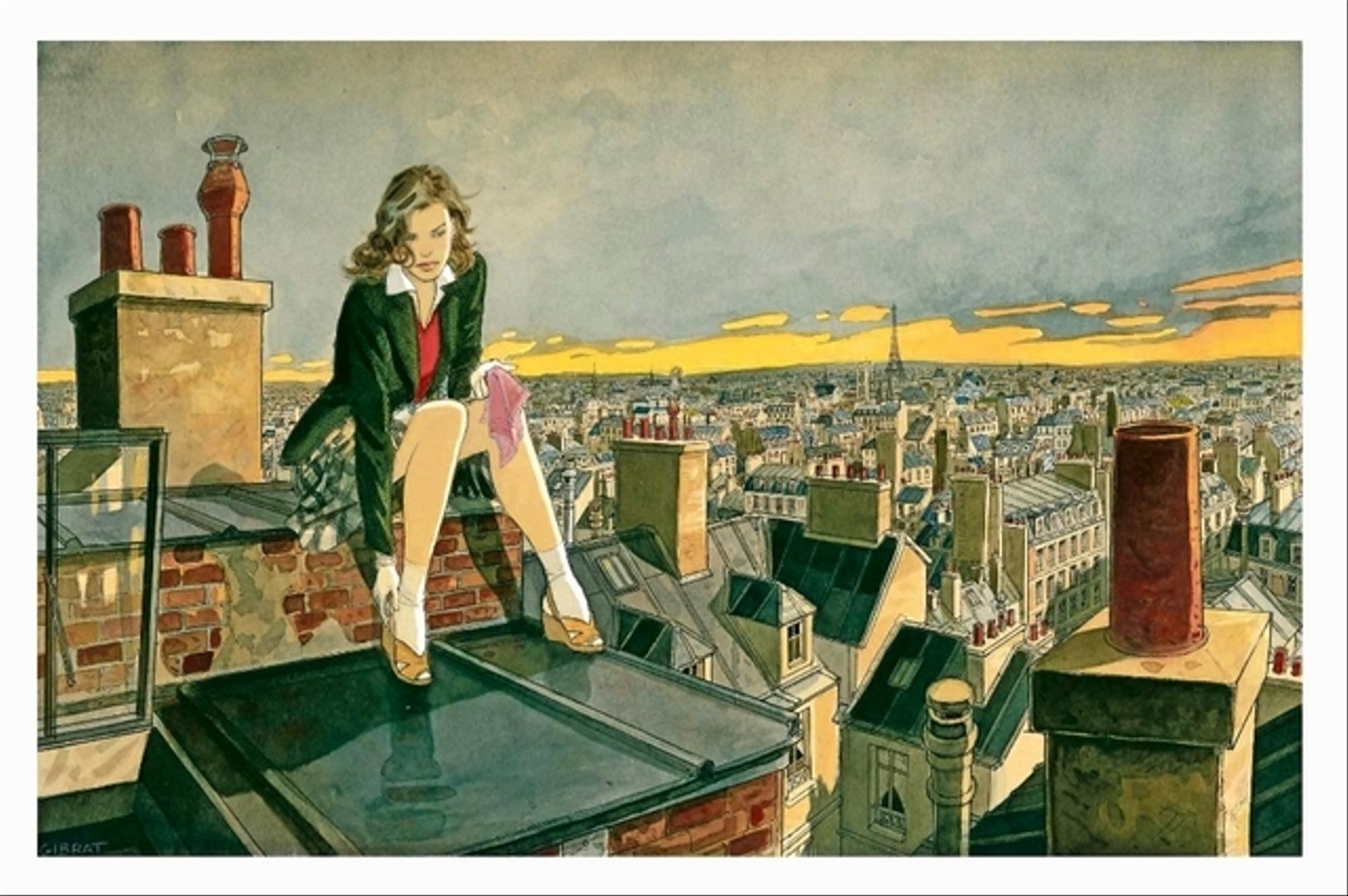 Sur les toits de Paris