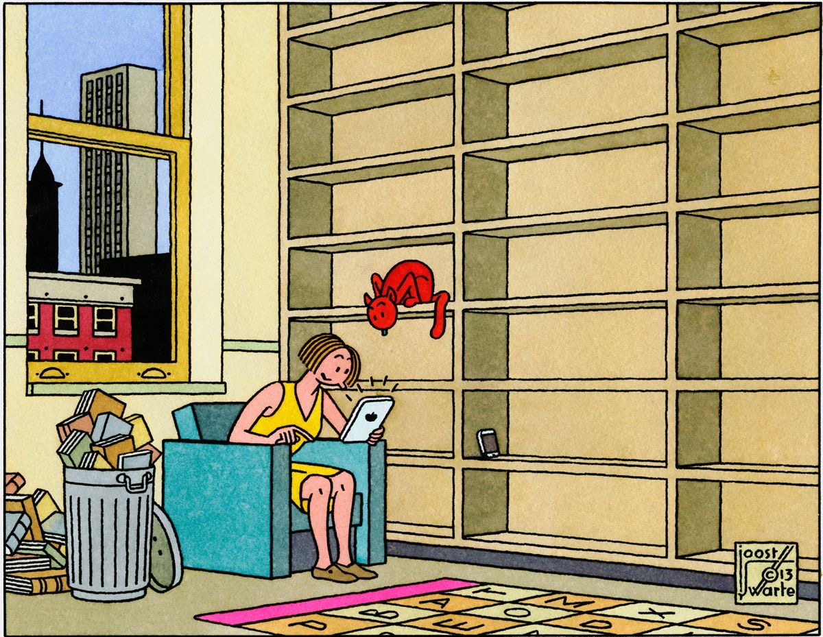 Mais où sont donc passés tous les livres ?