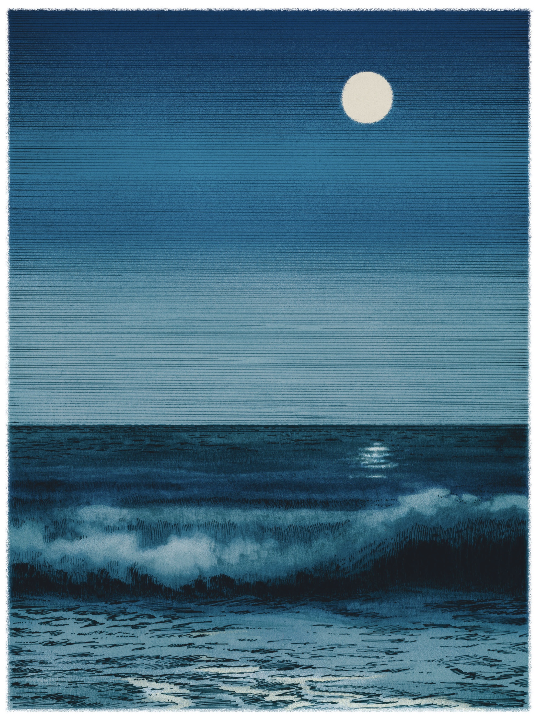 Le miroir de la mer