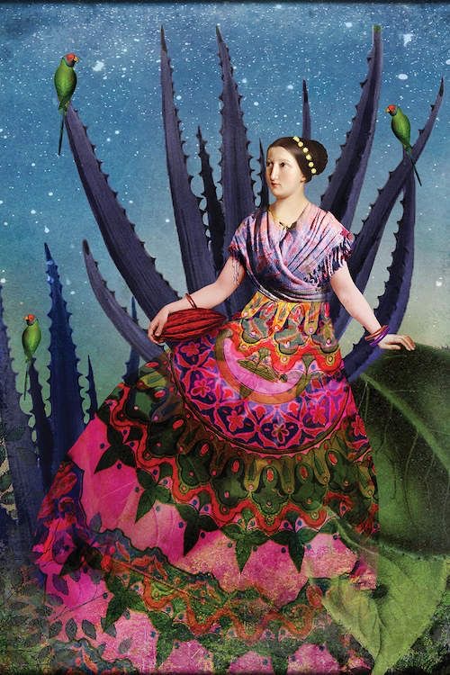 La dame aux épines