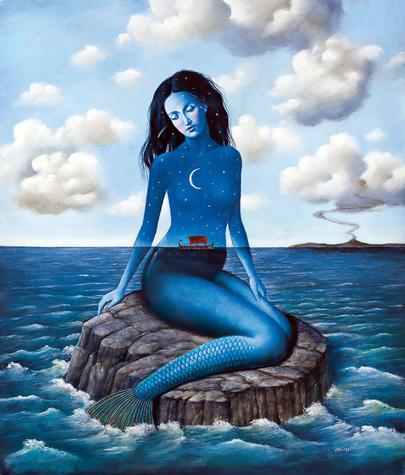 Sirène d’air la nuit et d’eau le jour