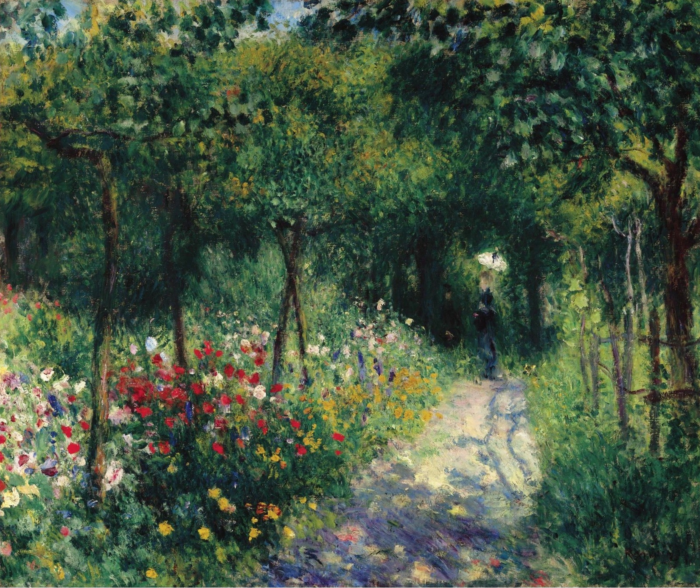 La fuite par le jardin
